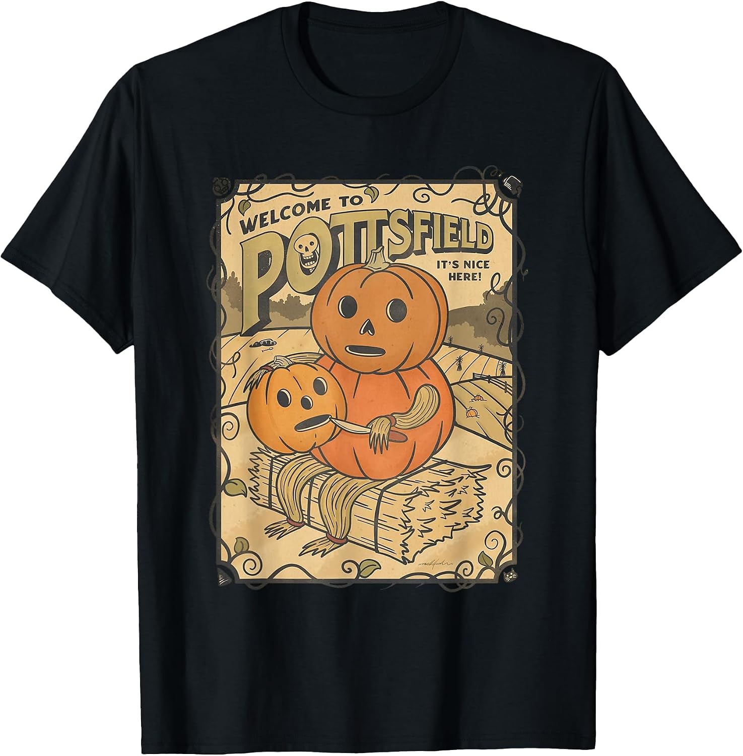 Welcome To Pottsfield Socute Halloween