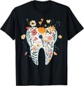 Tooth Dental Doctor Dentistry Hygienist Floral