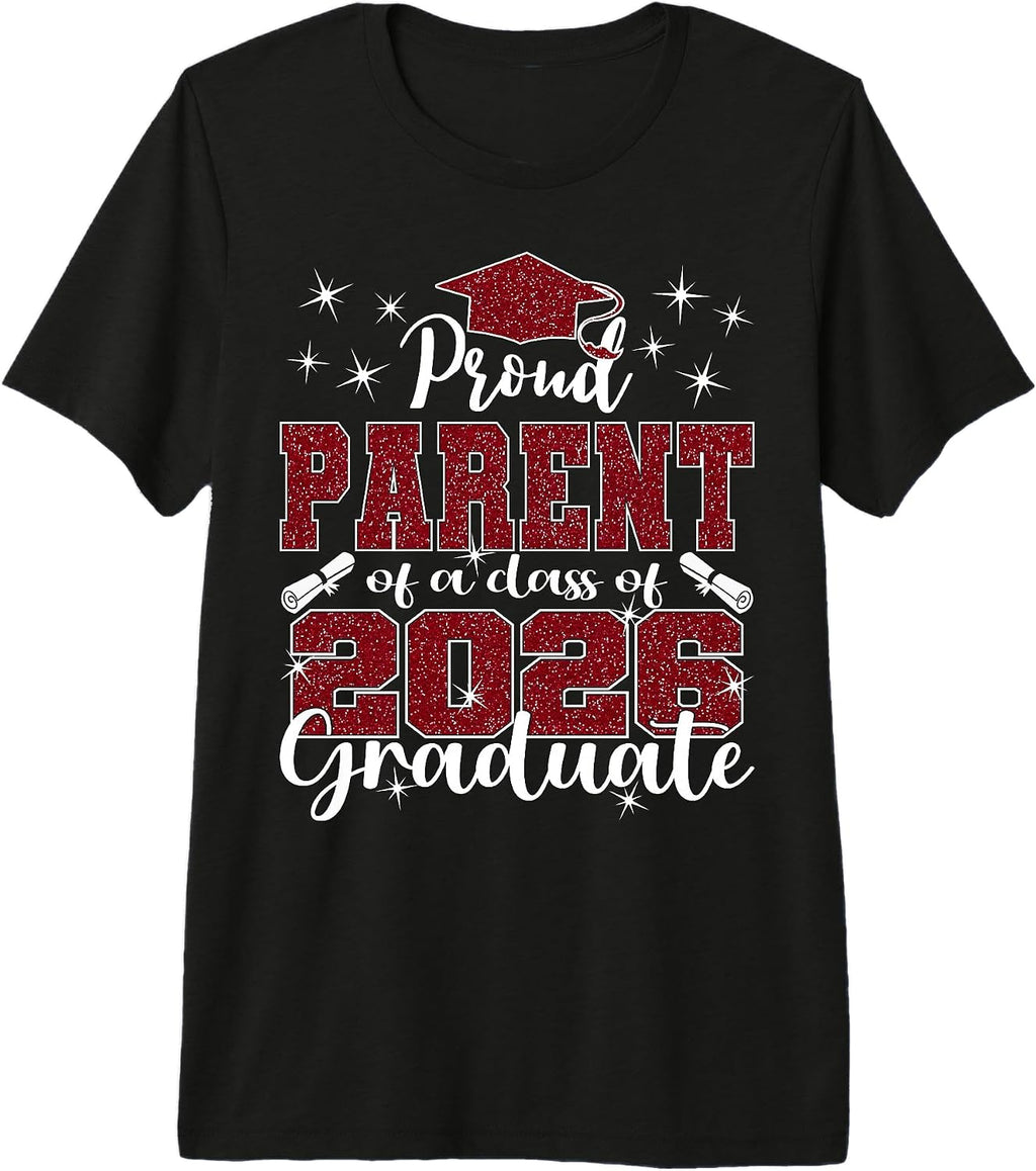 Graduation Class 2026 Graduate Proud Family Maroon