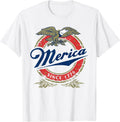 Merica Eagle 4th of July Funny USA