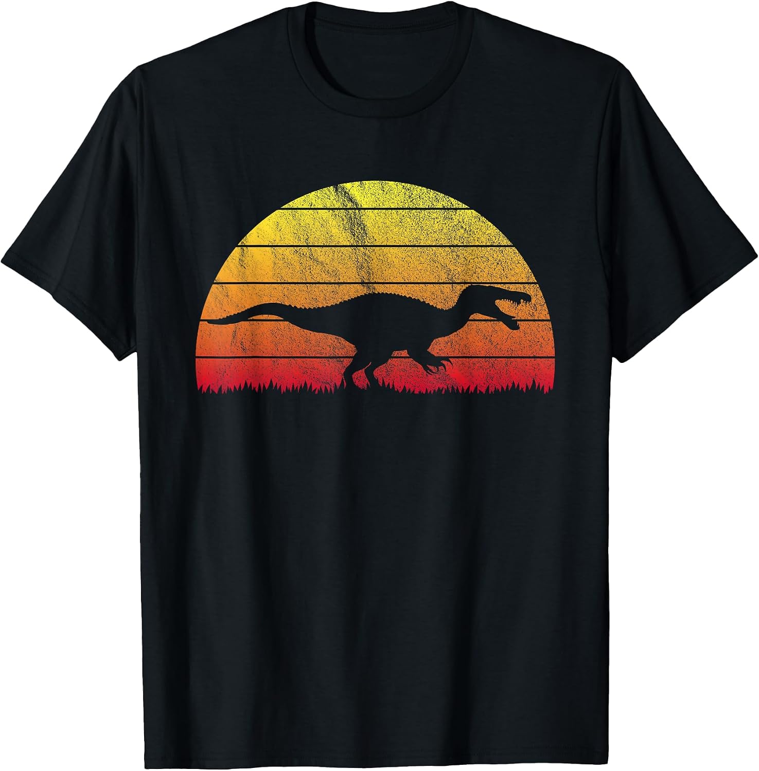 Dinosaur Retro Vintage Sunset Dino Lovers Clothing