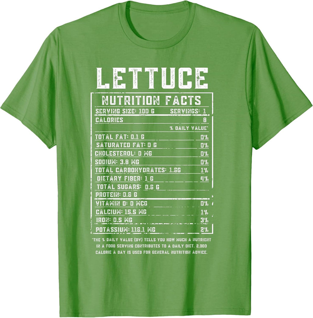 Kids and Adults Funny Nutrition Facts Family Merch