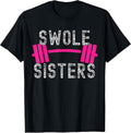 Swole Sisters Funny Couples Workout Gear Merch