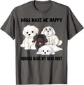 Dogs make me happy humans make my head hurt