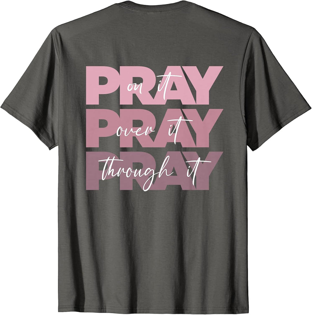 Christian Motivational Prayer Typography Text Art