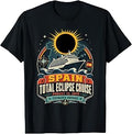 Spain Total Solar Eclipse Family Cruise August 12 2026 T-Shirt