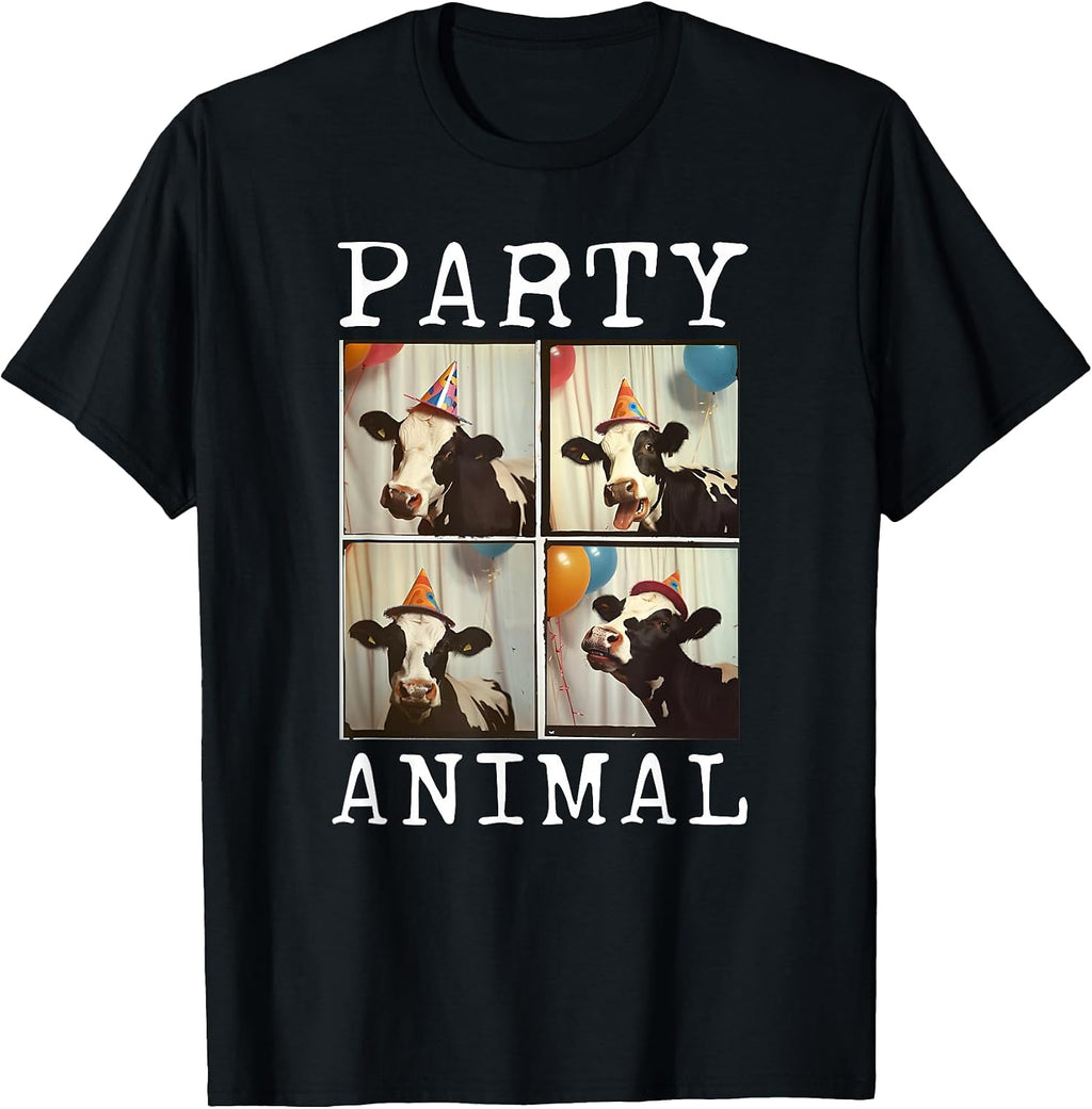 Funny Animal Photobooth Love Cows Boys Girls Kids