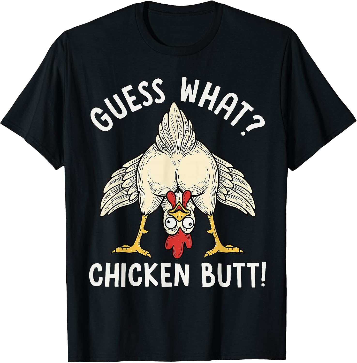 Funny Chicken Meme Guess What Chicken Butt