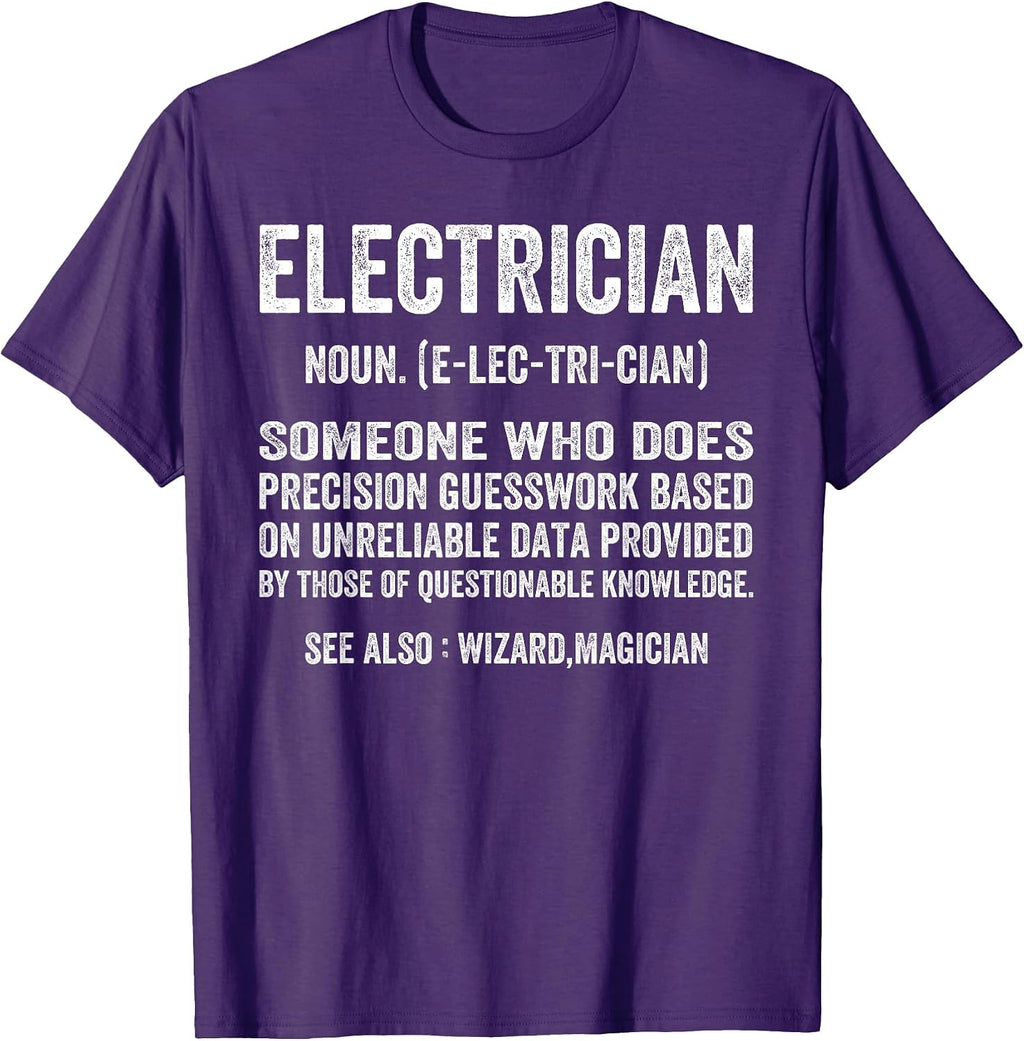 Electrician Funny Dictionary Definition