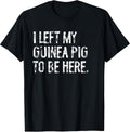 Funny Guinea Pig Typography Tees