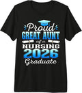 Nursing Graduate 2026 Graduation Family Nurse Blue