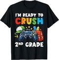 Ready to Crush 2nd Grade Video Game Back to School Boys T-Shirt
