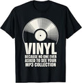 Cool Vinyl Art for Men Women DJ Music Lover Vinyl Record T-Shirt