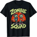 Halloween Costume Kids Zombie Squad Funny Vintage T-Shirt