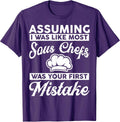 Cool Sous Chef Humor Quote Merch