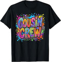 Cousin Crew Squad Family Matching Boys Girls Kids T-Shirt