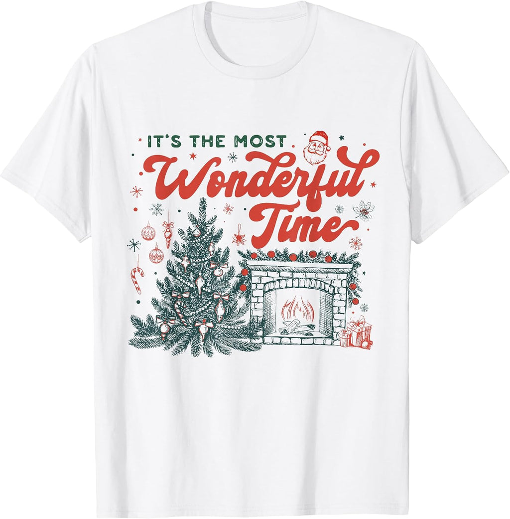 Fireplace It's The Most Wonderful Time Women Men