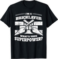 Bricks and Shovel Construction Funny Worker T-Shirt
