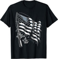 USA Flag Fishing July 4th