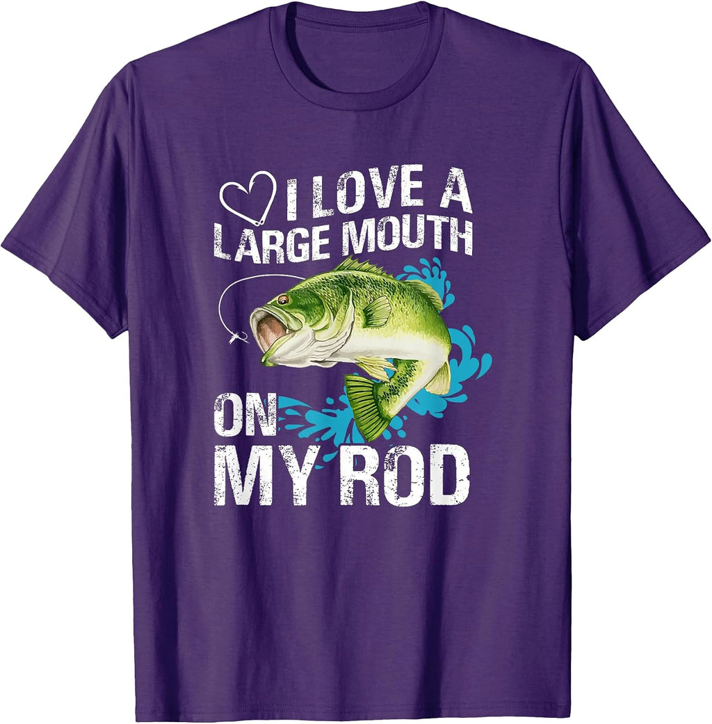 BIG MOUTH BASS FISH, HOOKED ON A LINE. ADVENTURES