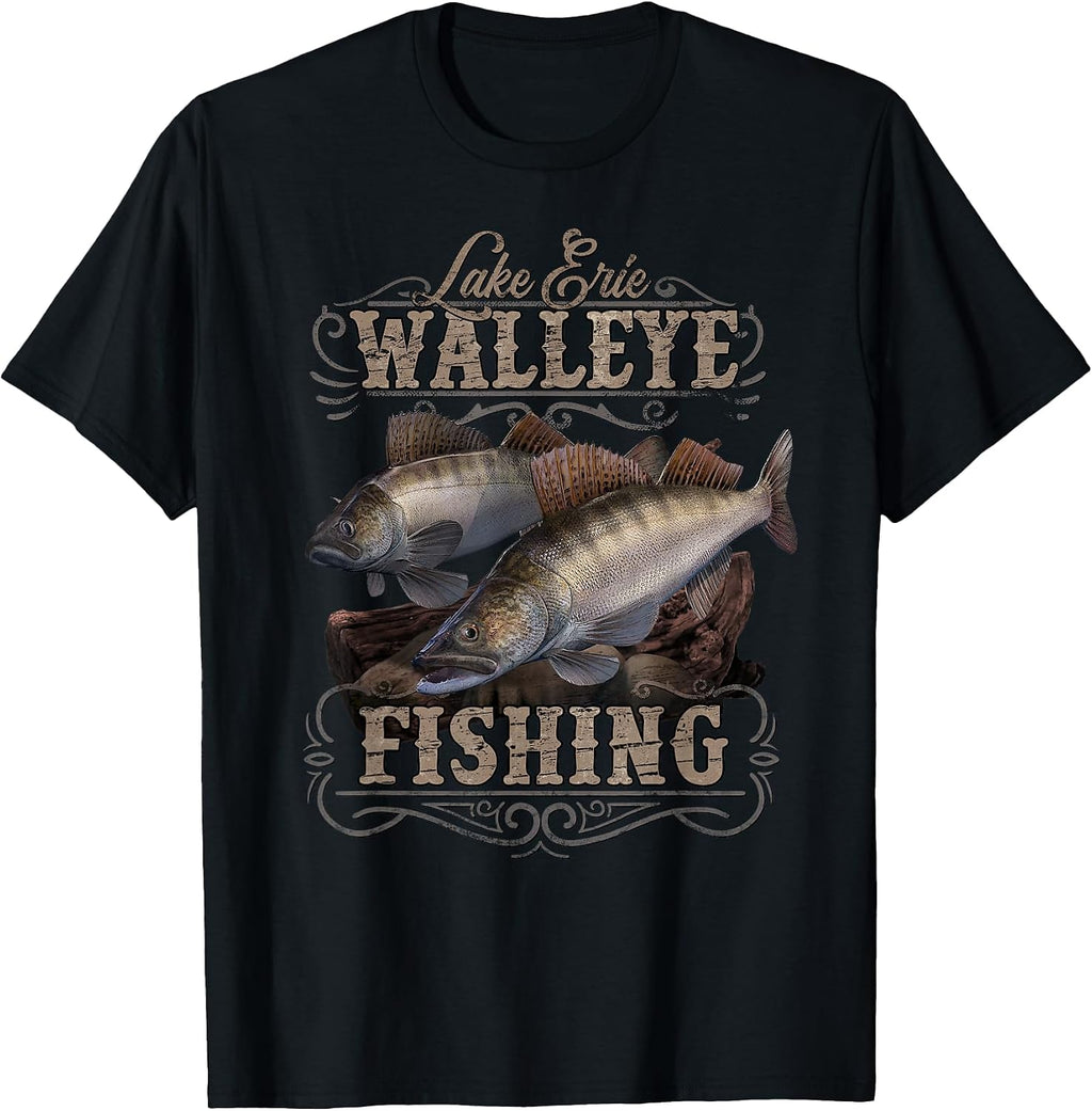 Lake Erie Walleye Fishing Vintage Fishing Gifts