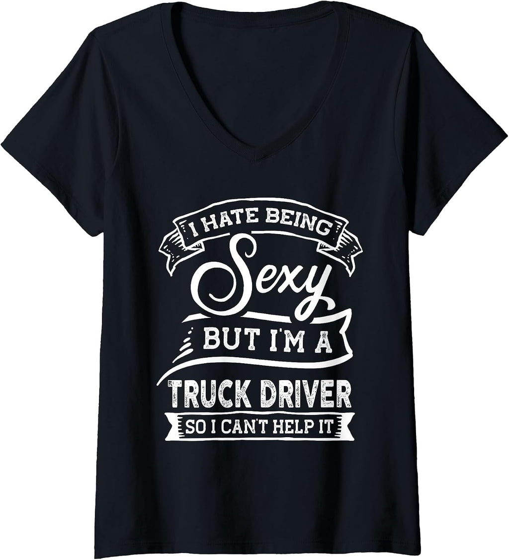 Funny Truck Driver Dad Mom Merch
