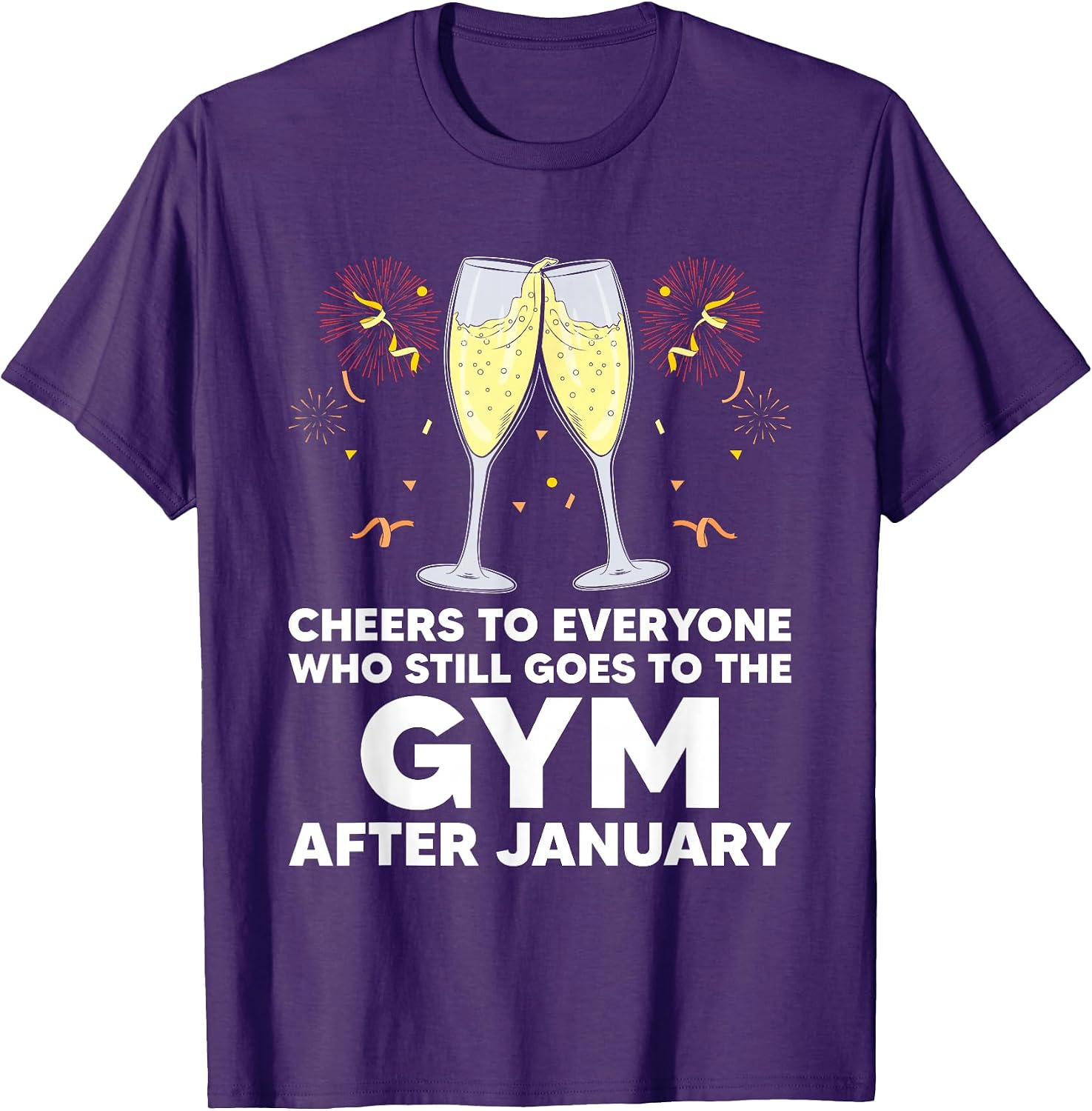 New Years Eve Fitness Funny Sayings Bodybuilding