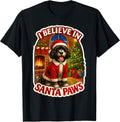I Believe In Santa Paws Portuguese Water Dog Merch