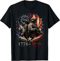 1776-2026 American Soldier Patriotic USA 250th Anniversary T-Shirt
