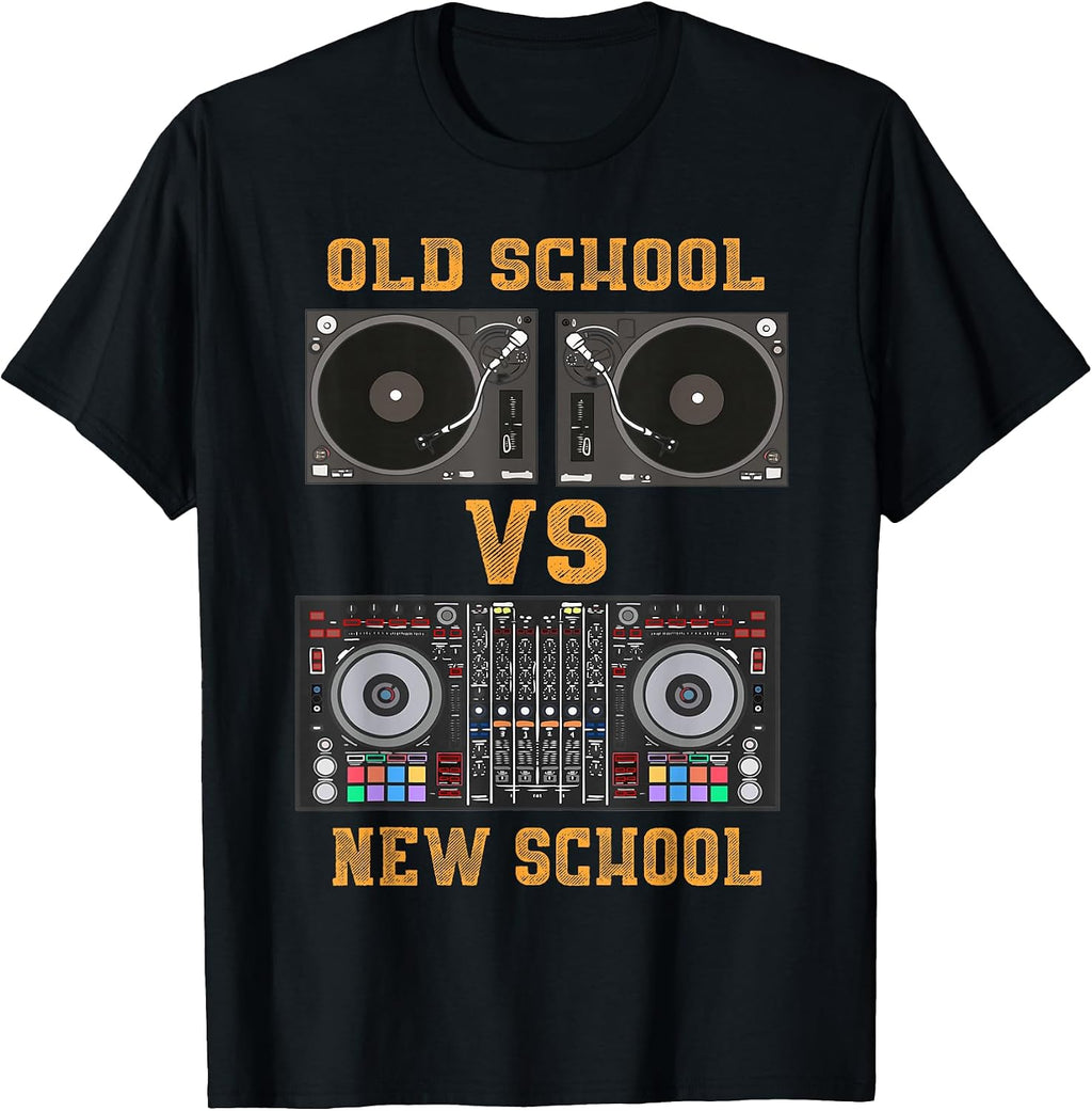 Old School DJ VS New School DJ Gifts For Men