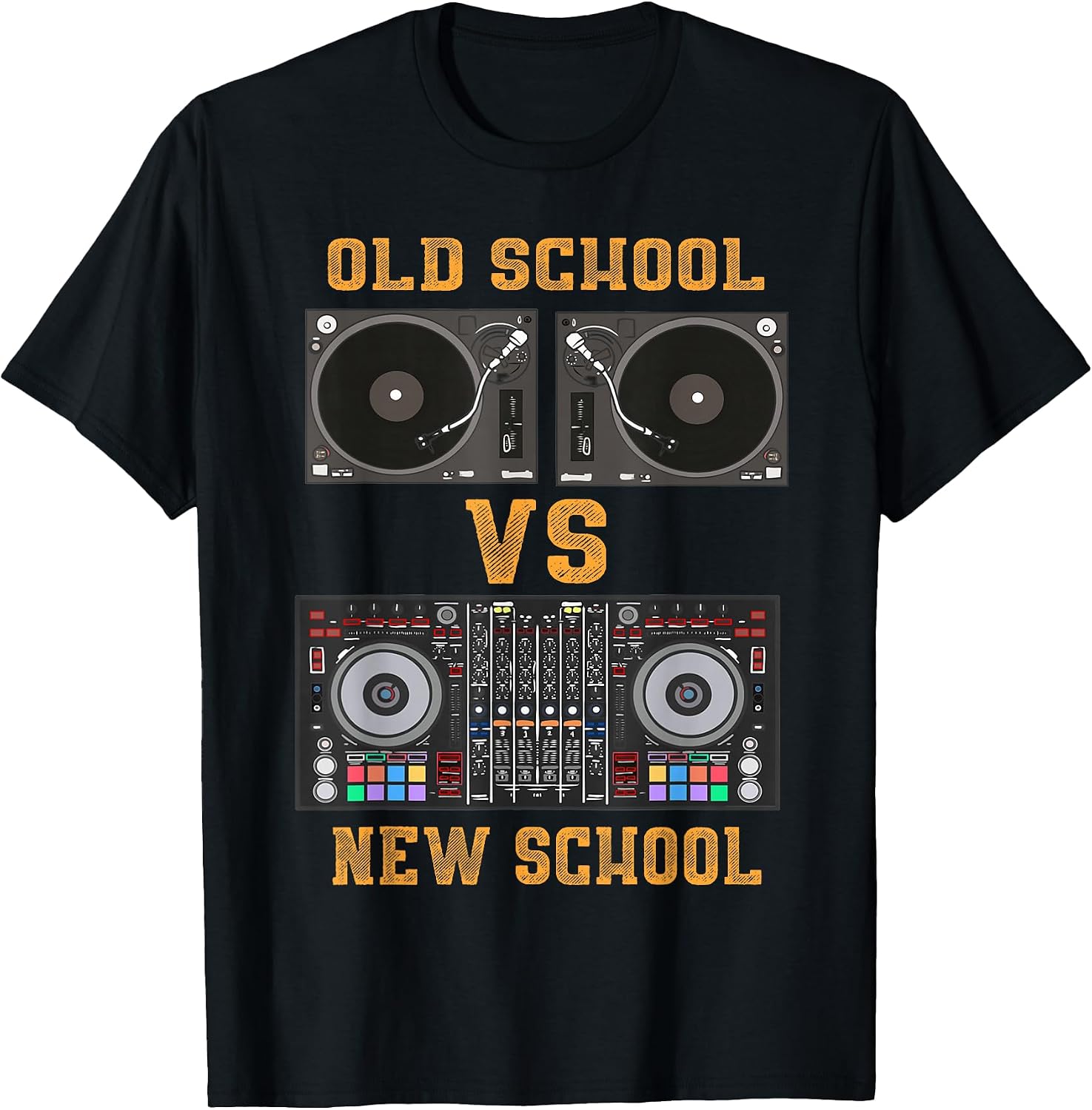 Old School DJ VS New School DJ Gifts For Men
