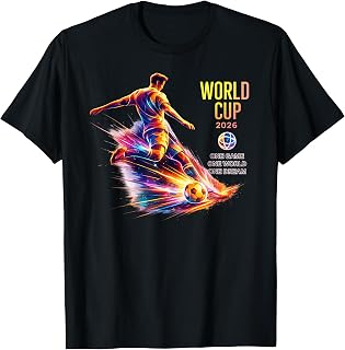 Soccer - WM World Cup 2026 One Game World Dream T-Shirt