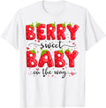 Baby Shower Berry Sweet Baby On The Way Tee