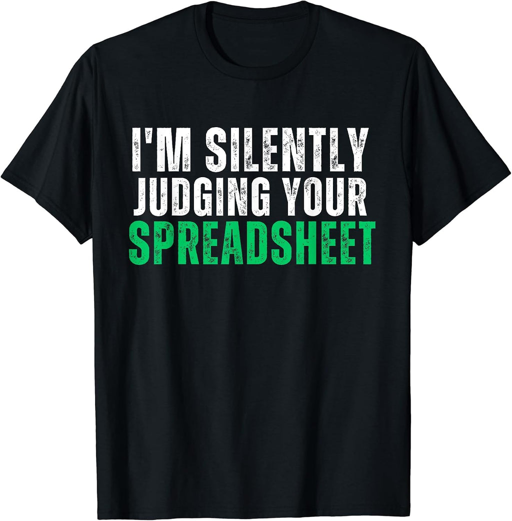 Funny Accountant Spreadsheet