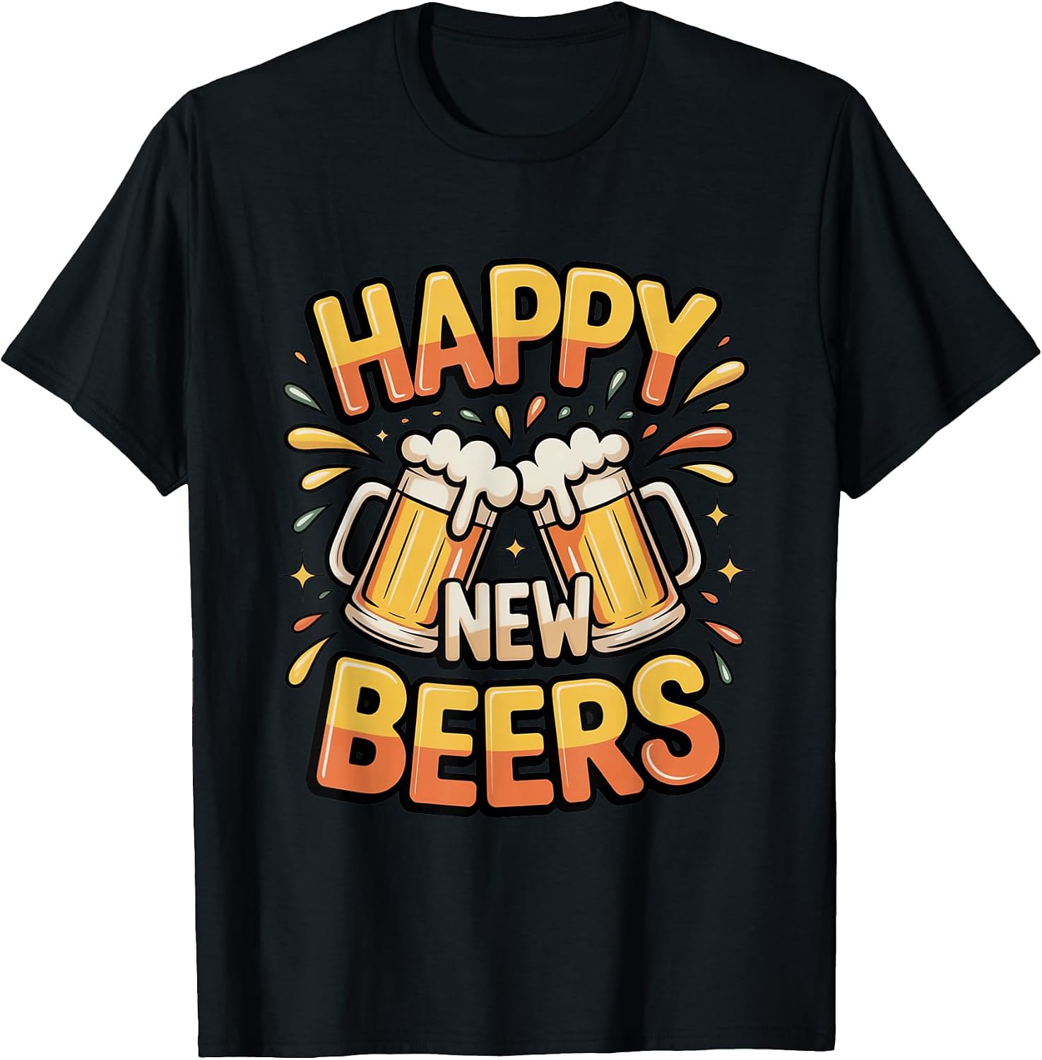 Funny New Years Eve Party Beer Drinking