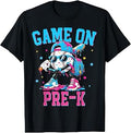 Pre-K Back to School Baseball Drip Game On Preschool Boys T-Shirt