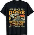 Dog Owner And Certified Public Accountant CPA Gift