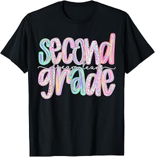 Second Grade Dream Team Back to School 2nd Grade Teacher T-Shirt