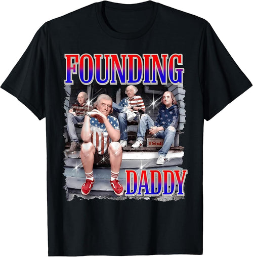 4th Of July Founding Daddy George Washington 1776