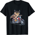Biker Owl Apparel & Motorcycle Lovers Tees