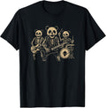 Skeleton Panda Rock Band Merch