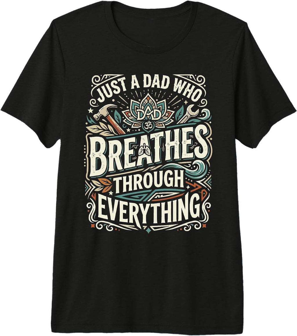 Yoga Dad Meditation Fathers Day SteMi Apparel