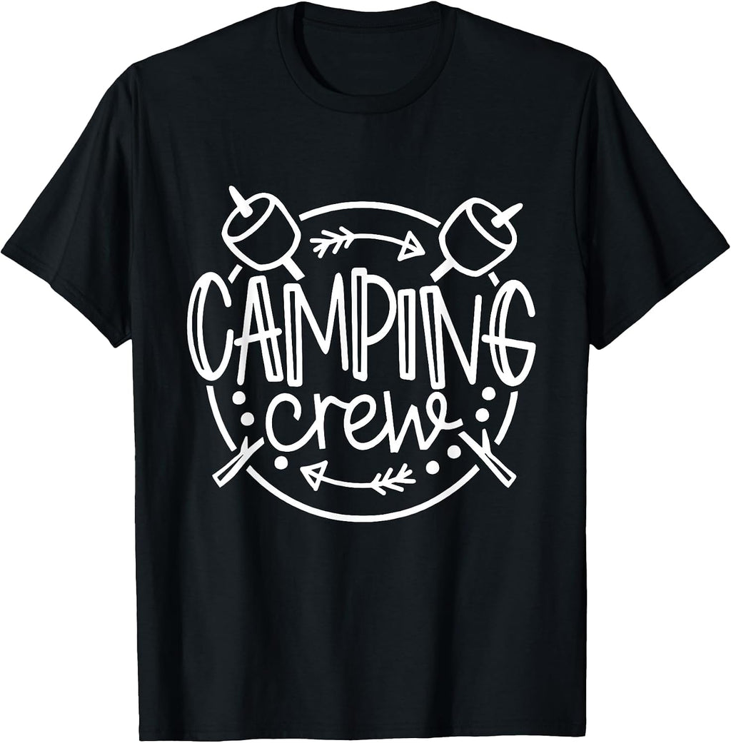 Camping Camper Family Group Matching Shirt