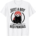 Just A Boy Who Loves Red Pandas