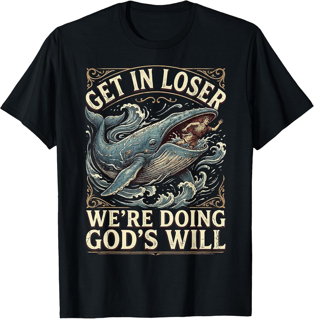 Christian Faith Bible Jonah Funny Whale