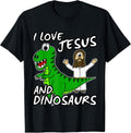 I Love Jesus and Dinosaurs Church By DoodleRob