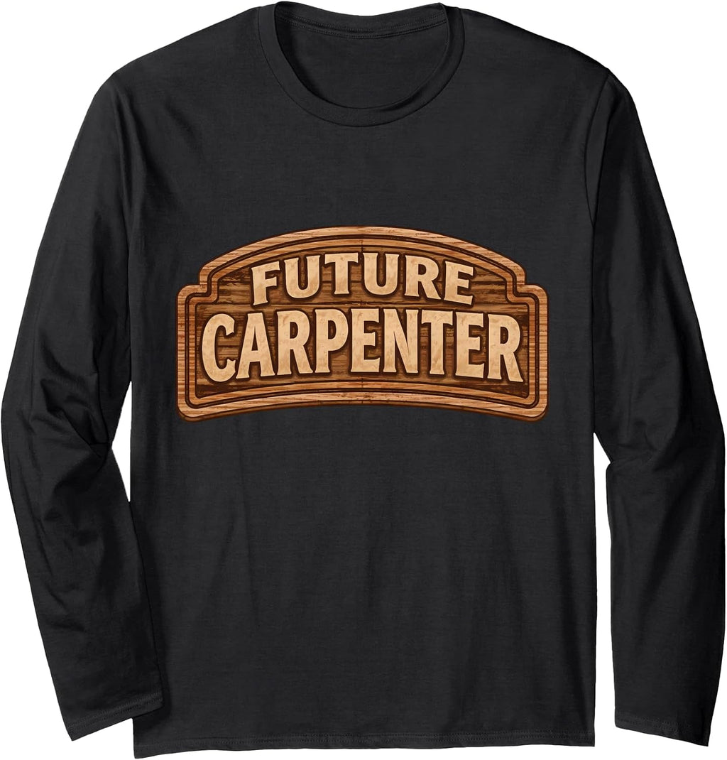 Future Carpenter Woodworker Child Kids Merch