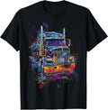 Semi Truck Driver 18 Wheeler Trucker merch