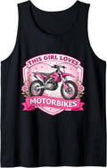 This Girl Loves Motorbikes Dirt Bike Floral Merch