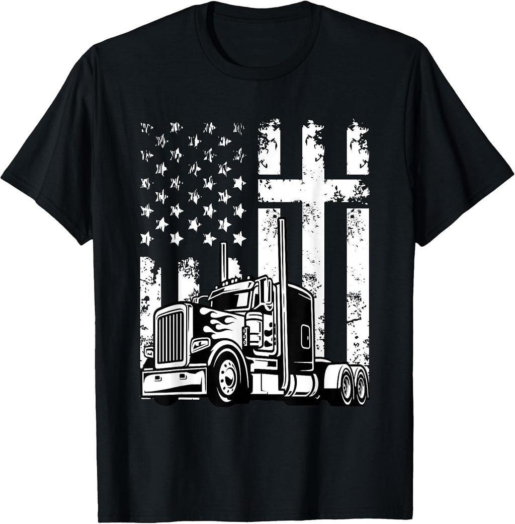 Christian Patriotic Trucker clothing